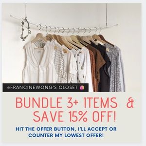 @francinewong’s closet 🛍✨